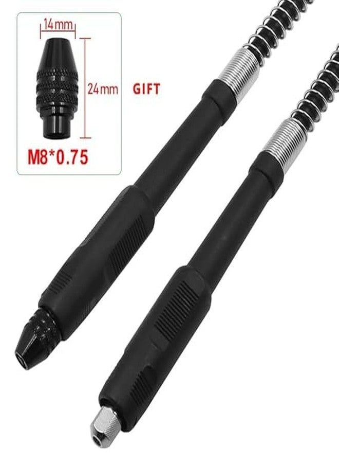 A AND S Tools A AND S TOOL® 18x1.5MM Tool Rotary Grinder Tool Flexible Flex Shaft Rotary Tool Accessories Flex Shaft + Universal Chuck - Image 4